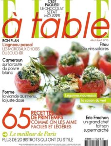 Elle a table – March-April 2011 #75