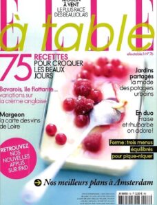 Elle a table — May-June 2011 #76
