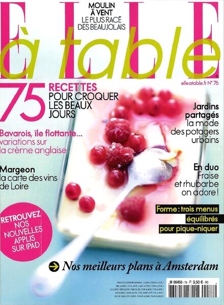 Elle a table – May-June 2011 #76