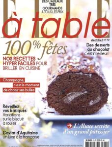 Elle a table – November-December 2011 #79