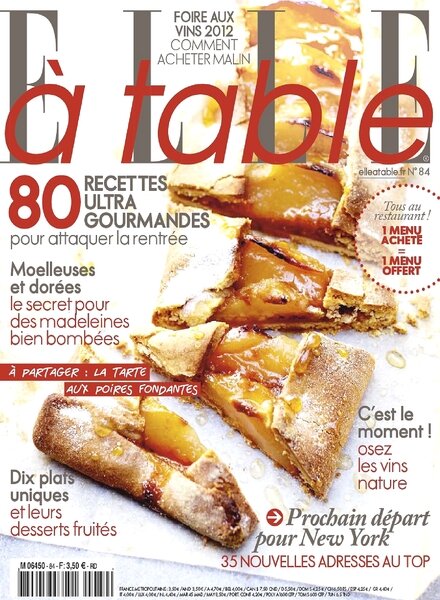 Elle a table – September-October 2012 #84