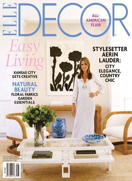 Elle Decor — July-August 2009