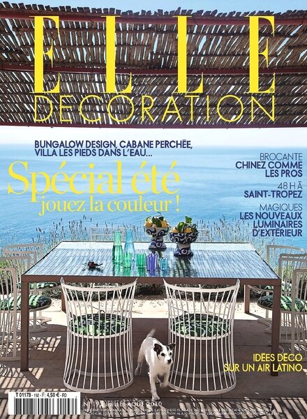 Elle Decoration (France) — July-August 2010