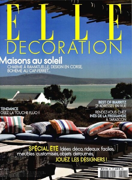 Elle Decoration (France) – July-August 2011