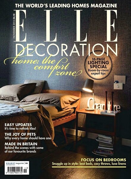 Elle Decoration (UK) – November 2012