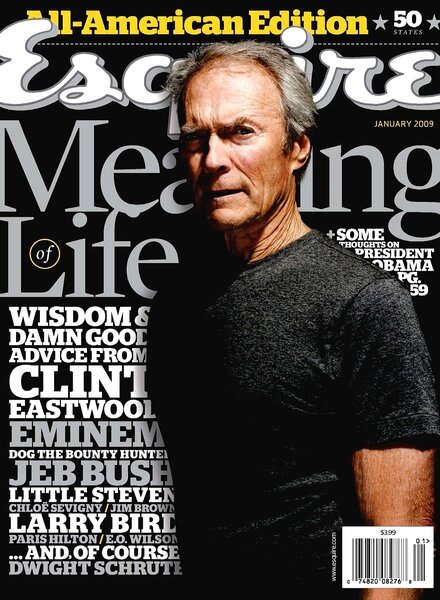 Esquire (USA) — January 2009