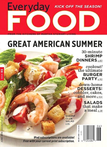 Everyday Food – June 2012