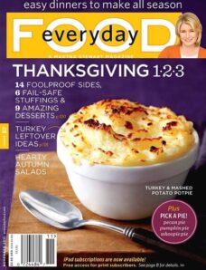 Everyday Food — November 2011