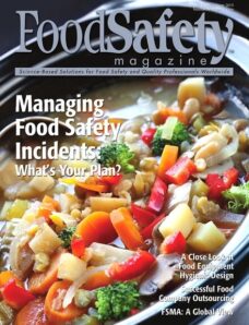 Food Safety Magazine – December 2012-January 2013