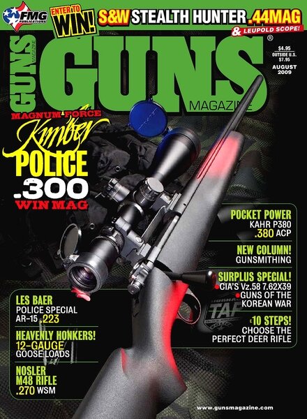 GUNS – August 2009