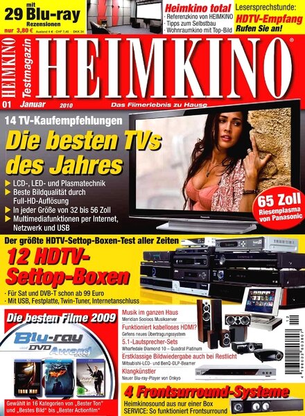 Heimkino (Germany) — December 2009-January 2010