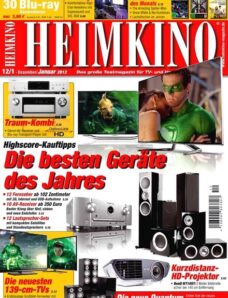 Heimkino (Germany) – December 2012-January 2013
