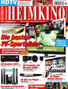 Heimkino (Germany) — July-August 2012