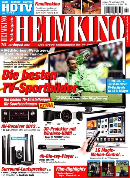 Heimkino (Germany) – July-August 2012