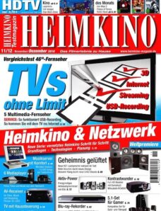 Heimkino (Germany) – November-December 2010