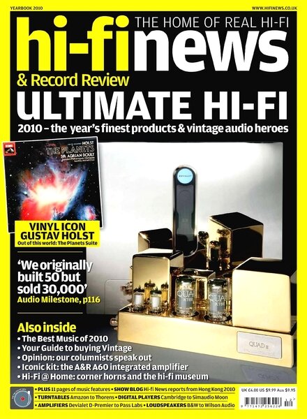 Hi-Fi News (UK) — Year Book 2010