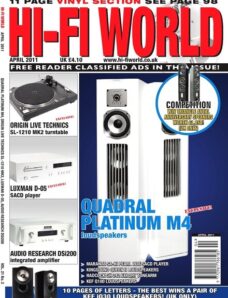Hi-Fi World (UK) — April 2011