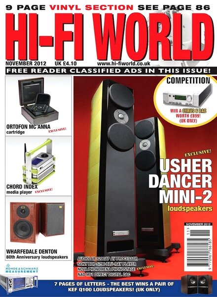 Hi-Fi World (UK) – November 2012