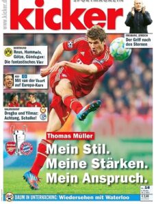 Kicker Sportmagazin (Germany) – 18 February 2013