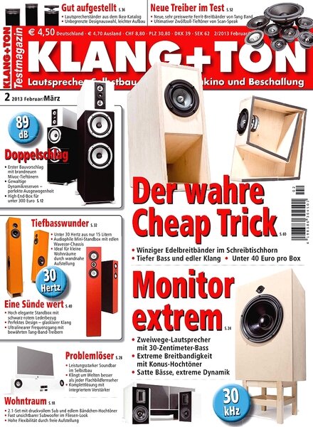 Klang+Ton (Germany) – February 2013