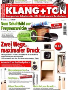 Klang+Ton (Germany) — January 2013