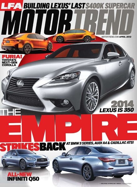 Motor Trend — April 2013
