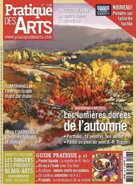 Pratique des Arts  – September-October 2012 #106
