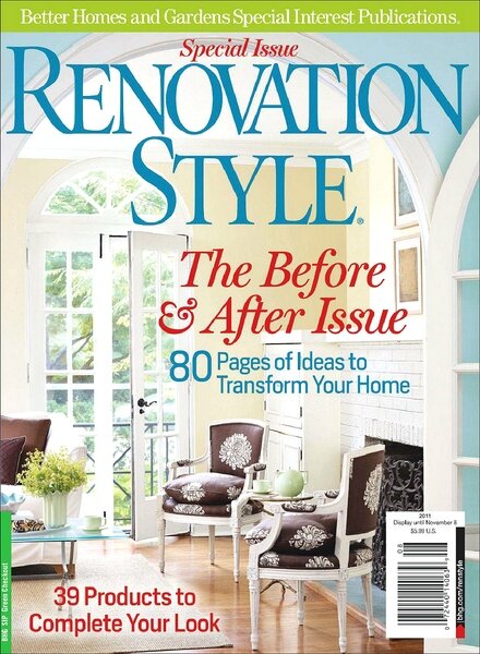 Renovation Style — (Special) The Before & After Issue 2012