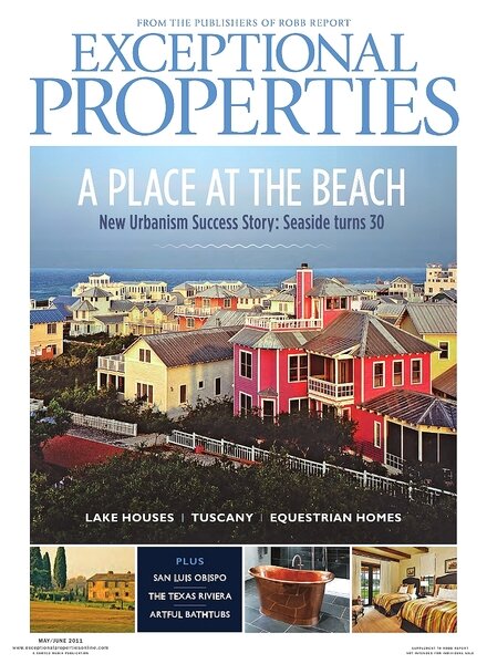 Robb Report Exceptional Properties — May-June 2011