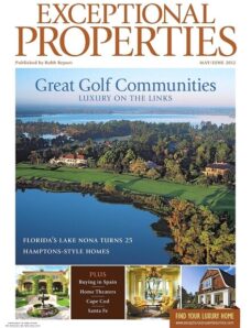 Robb Report Exceptional Properties — May-June 2012