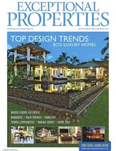 Robb Report Exceptional Properties — November-December 2011