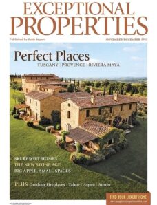Robb Report Exceptional Properties – November-December 2012