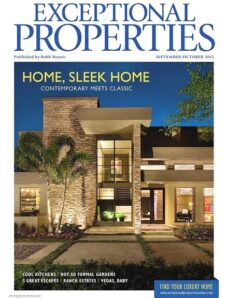 Robb Report Exceptional Properties — September-October 2012