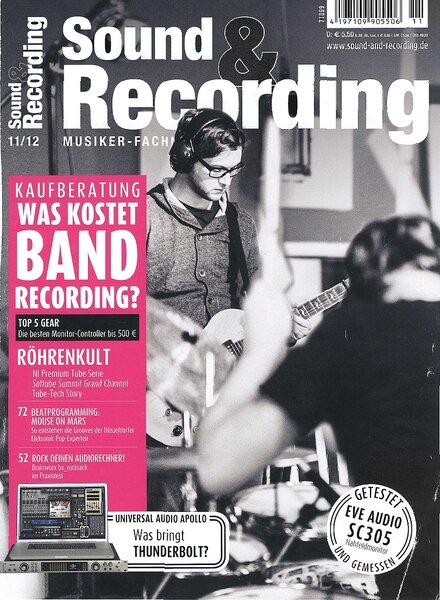 Sound & Recording (Germany) – November 2012