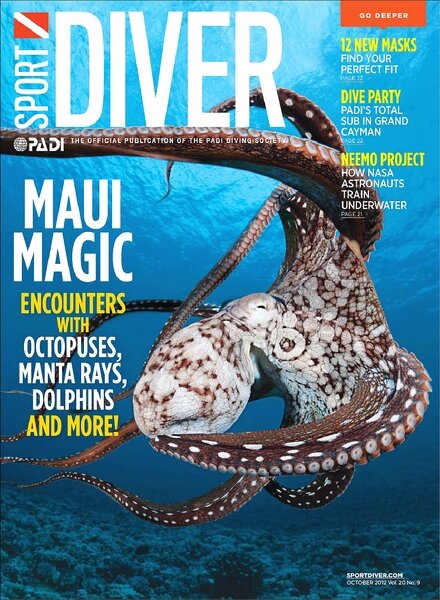 Sport Diver (USA) — October 2012
