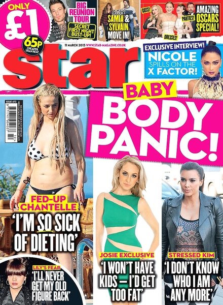 Star Magazine UK – 11 March 2013