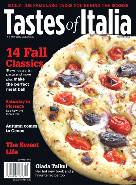 Tastes of Italia – October 2012