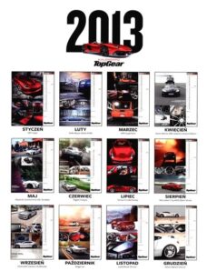 Top Gear – Official Calendar 2013