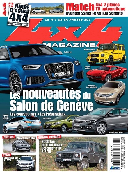 4×4 Magazine France – Avril 2013