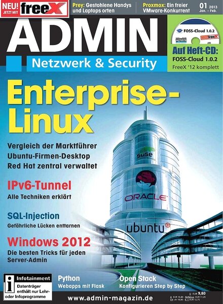 Admin Magazin – Januar-Februar 2013