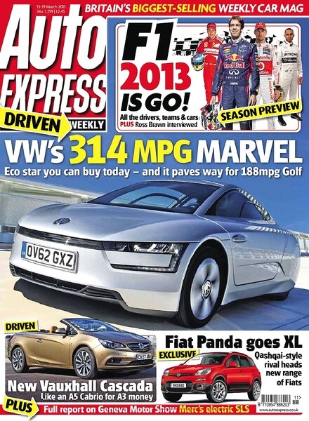 Auto Express – 13 March 2013