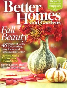 Better Homes & Gardens – October 2008