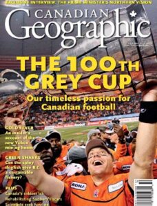 Canadian Geographic – October 2012