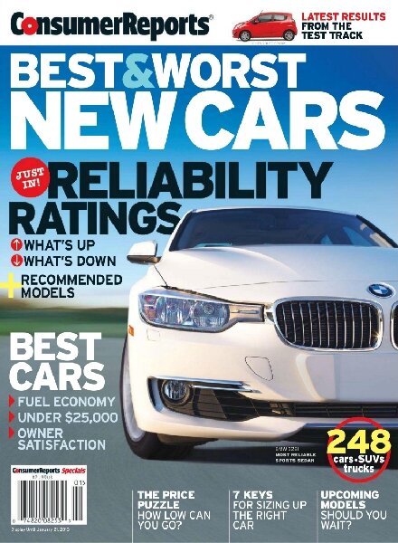 Consumer Reports — Best & Worst New Cars 2013