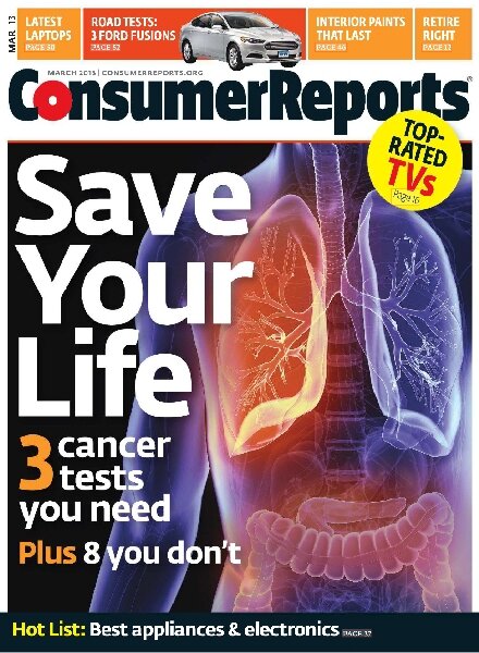 Consumer Reports — March 2013