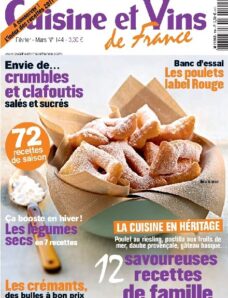 Cuisine et Vins de France 144 — Fevrier-Mars 2012