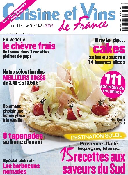 Cuisine et Vins de France 146 – Juin-Aout 2012