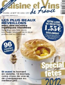 Cuisine et Vins de France 149 – Decembre 2012-Janvier 2013
