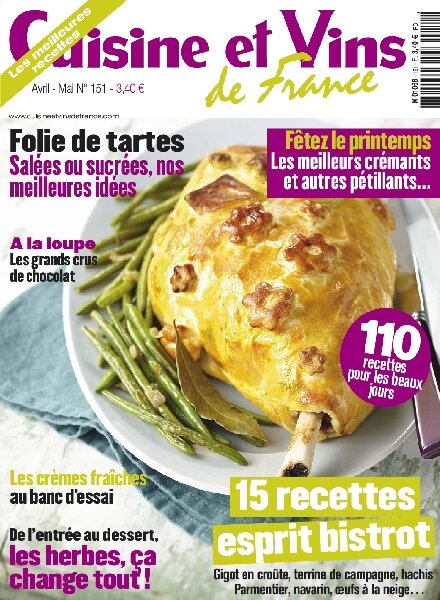 Cuisine & Vins de France 151 – Avril-Mai 2013