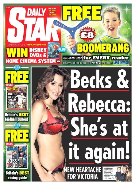 DAILY STAR — 16 Saturday, March 2013